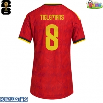 Belgia Youri Tielemans #8 Hjemmedrakt Dame VM 2026 Kortermet